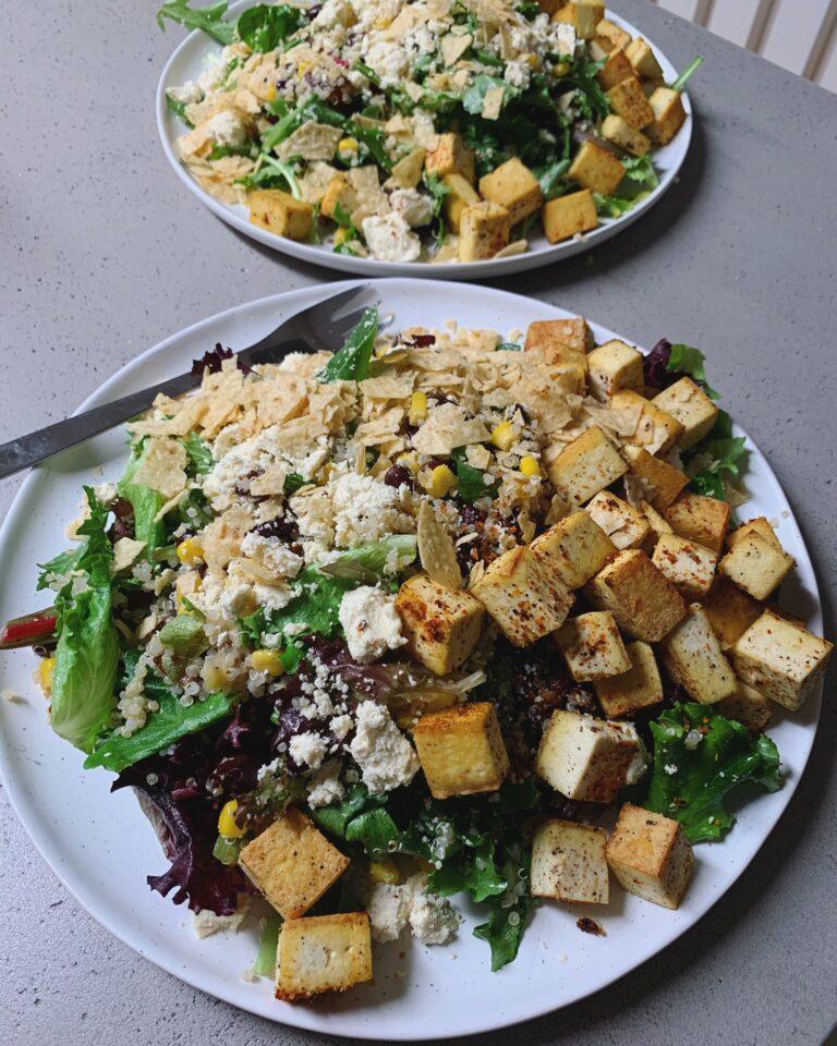 Santa Fe Tofu Salad Erin Ireland